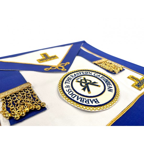 Craft District Undress Apron Badge on Lambskin Apron