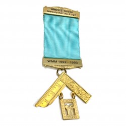 Craft Past Masters Breast Jewel with Engraved Details