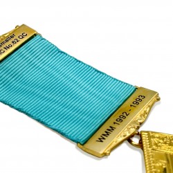 Craft Past Masters Breast Jewel with Engraved Details