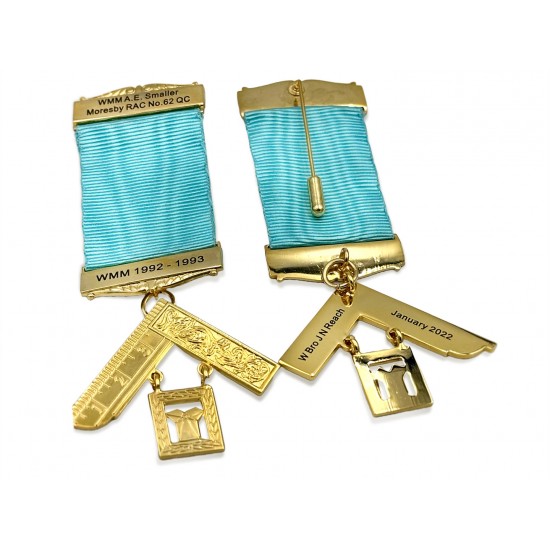 Craft Past Masters Breast Jewel with Engraved Details