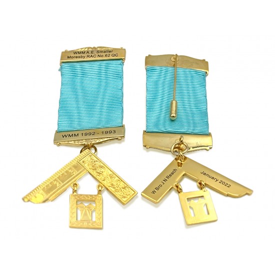 Craft Past Masters Breast Jewel with Engraved Details