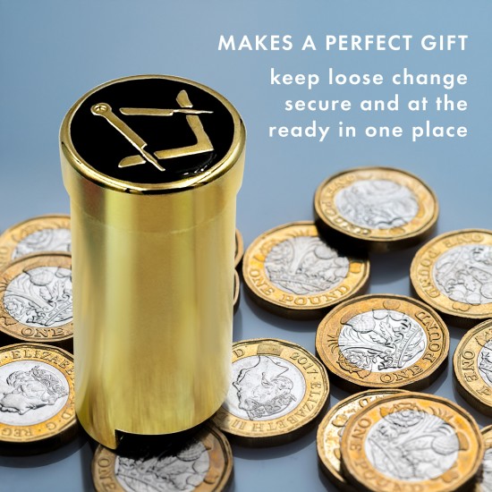 Freemasons Craft Design Coin Holder Wallet