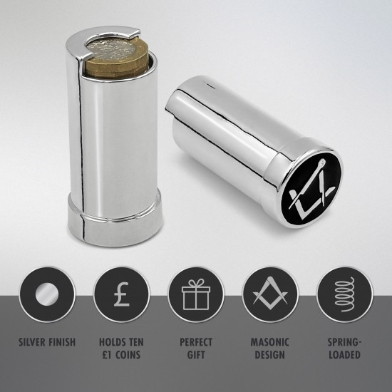 Freemasons Craft Design Coin Holder Wallet