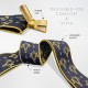 Freemasons Masonic Sq & Compass Braces (Gold & Blue)