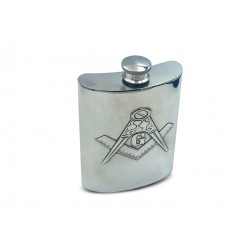 Hip Flask - Masonic
