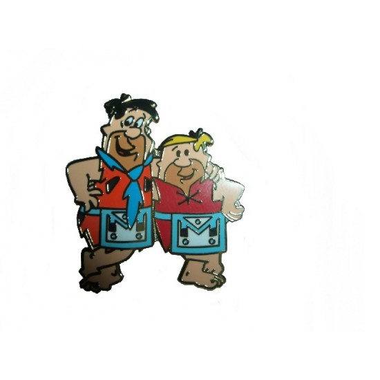 Masonic Flinstones Badge