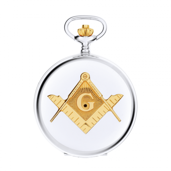 Hunter G127 CQ Masonic Pocket Watch