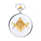 Hunter G127 CQ Masonic Pocket Watch