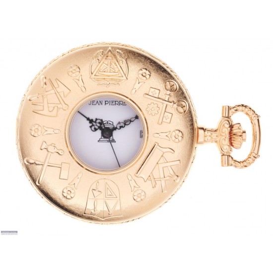 Half Hunter G130 CQ Masonic Pocket Watch