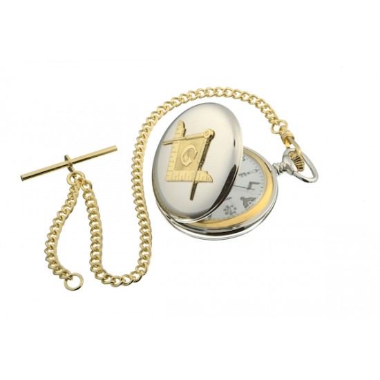 Hunter G127 CQ Masonic Pocket Watch