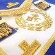 Grand Officers Full Dress Embroidered Apron