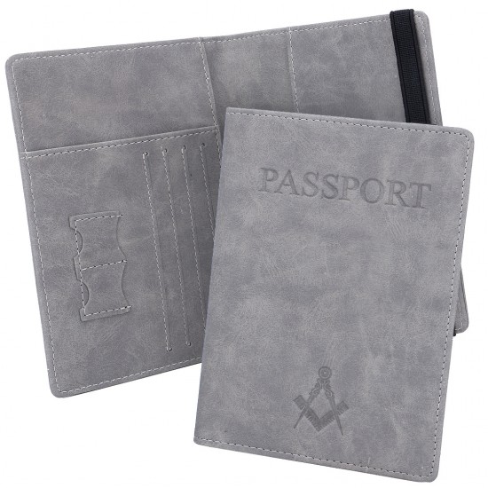 Freemasons Travel Passport Holder Wallet