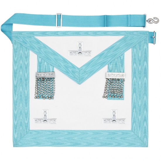 Craft Worshipful Master Masonic Apron - Traditional lodge apron with refined ceremonial finish