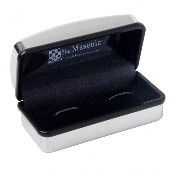 Blue & Gold Masonic Cufflinks