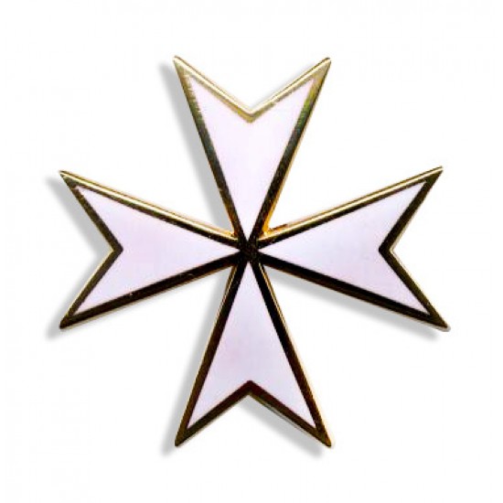 Knights of Malta Cap Badge
