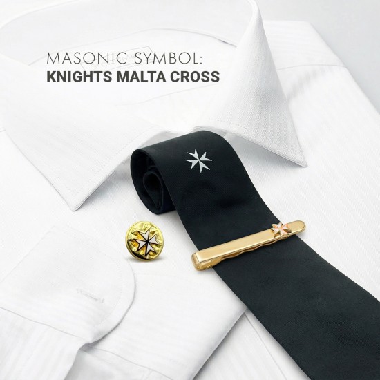 Knights of Malta Tie Slide