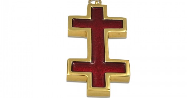 Knights Templar Greek Apostolic Cross Great Seneschal | The Masonic ...