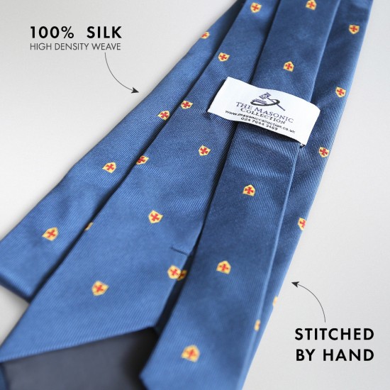 Knights Templar Masonic Tie