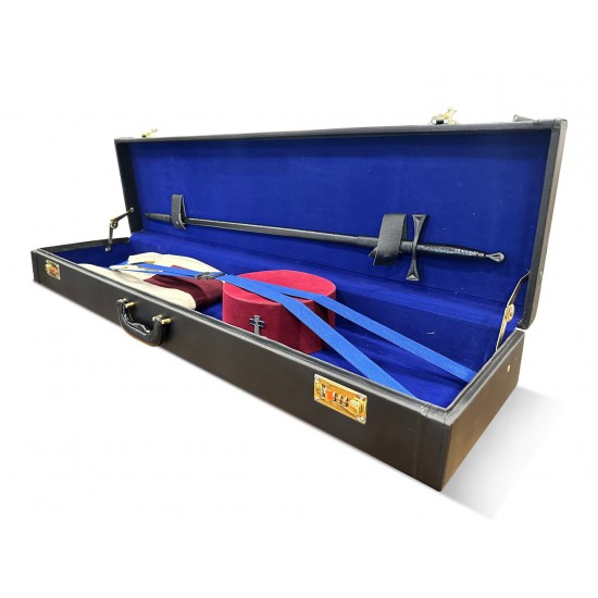 Knights Templar Faux Leather Hard Case