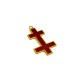Knights Templar Patriarchal Cross Collarette Jewel