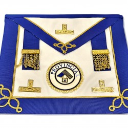 Ladies Craft Provincial Undress Apron Badge on Lambskin Apron