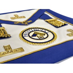 Ladies Craft Provincial Undress Apron Badge on Lambskin Apron