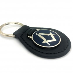 Freemasons Leatherette Keychain