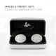 Custom Silver Masonic Lodge Cufflinks — Personalised with Your Lodge Name & Number