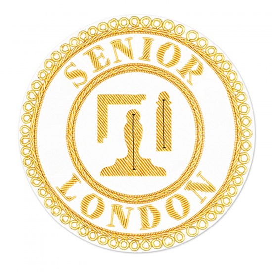 Senior London Grand Rank Full Dress Apron Badge