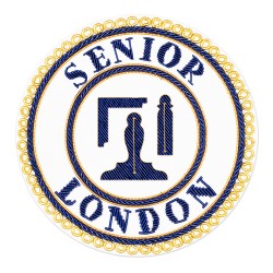 Senior London Grand Rank Undress Apron Badge