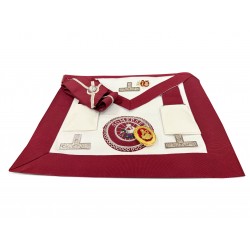 Complete Masonic Stewards Apron with badge Collar & Jewel