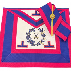 Mark Degree Grand Rank Undress Lambskin Apron & Collar