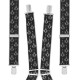 Black & Silver Masonic Braces