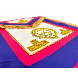 Mark Provincial Full Dress Apron Badge Attached on Lambskin Apron