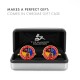 Order of Scarlet Cord Masonic Cufflinks