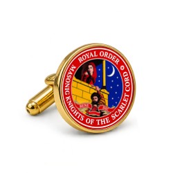 Order of Scarlet Cord Masonic Cufflinks