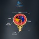 Order of Scarlet Cord Masonic Cufflinks