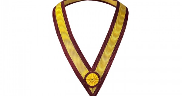 Past Master Osm OSM Past Grand Rank Officer's Collarette | The Masonic Collection
