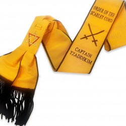 Order of the Scarlet Cord Tzaddikim Sash