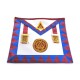 Scottish Royal Arch Provincial Apron Badge on Apron