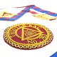 Scottish Royal Arch Provincial Apron Badge on Apron
