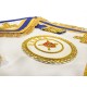 Craft Provincial Dress Apron Badge on Lambskin Apron