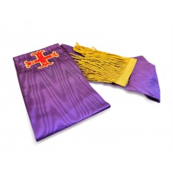 Red Cross of Constantine Companions Sash (with Cross)