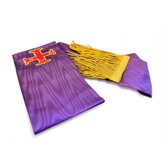 Red Cross of Constantine Companions Sash (with Cross)