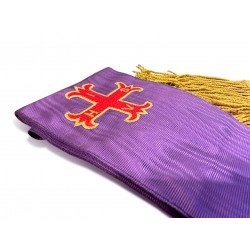 Red Cross of Constantine Companions Sash (with Cross)