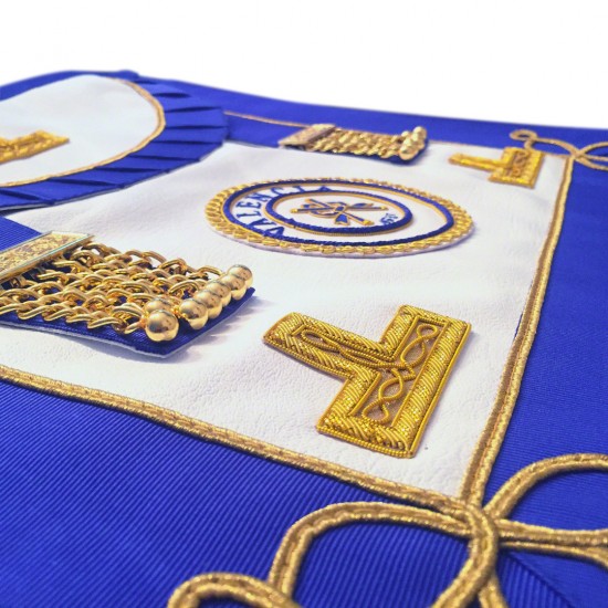 Spanish Craft Undress Apron Badge on Lambskin Apron