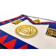 Royal Arch District Apron Badge Attached on Lambskin Apron