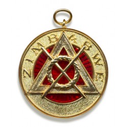 Royal Arch District Past Rank Collarette Jewel