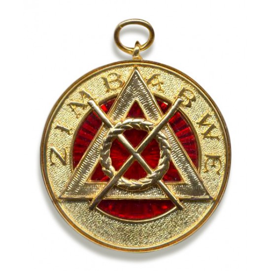 Royal Arch District Past Rank Collarette Jewel