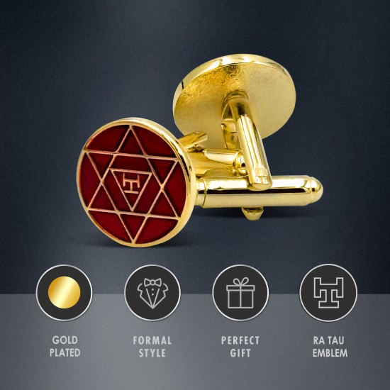 Royal Arch Chapter TAU Cufflinks